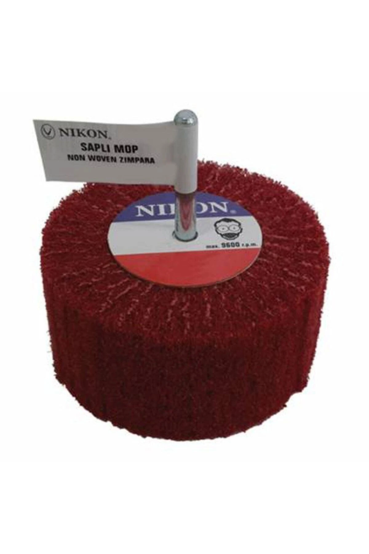 Saplı Mop Keçe Zımpara 40x20 mm-400 Kum