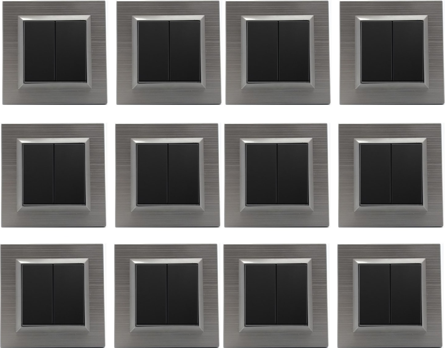 Quantum Bakır Komütatör 12'li Paket (Çerçeve Dahil)