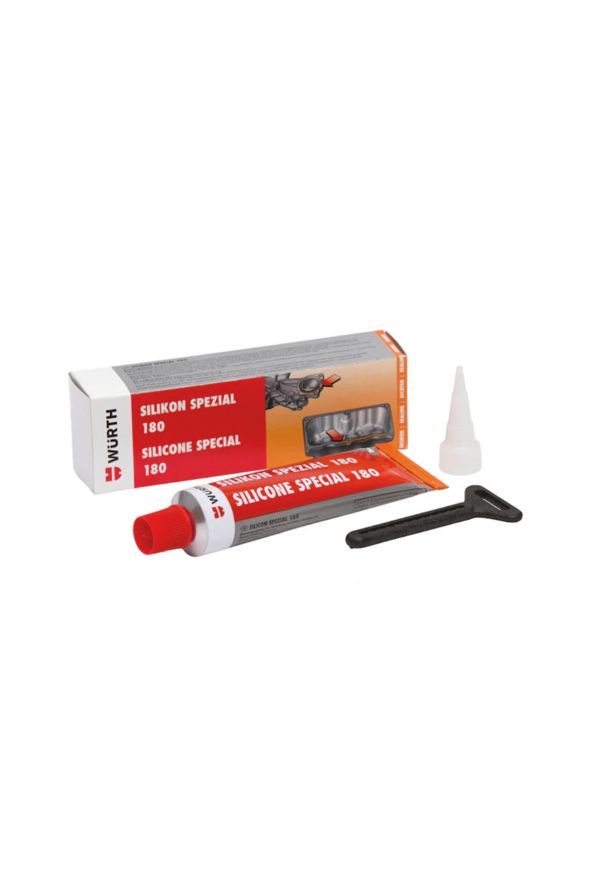 WÜRTH SİLİKON SIVI CONTA SİYAH 70ML