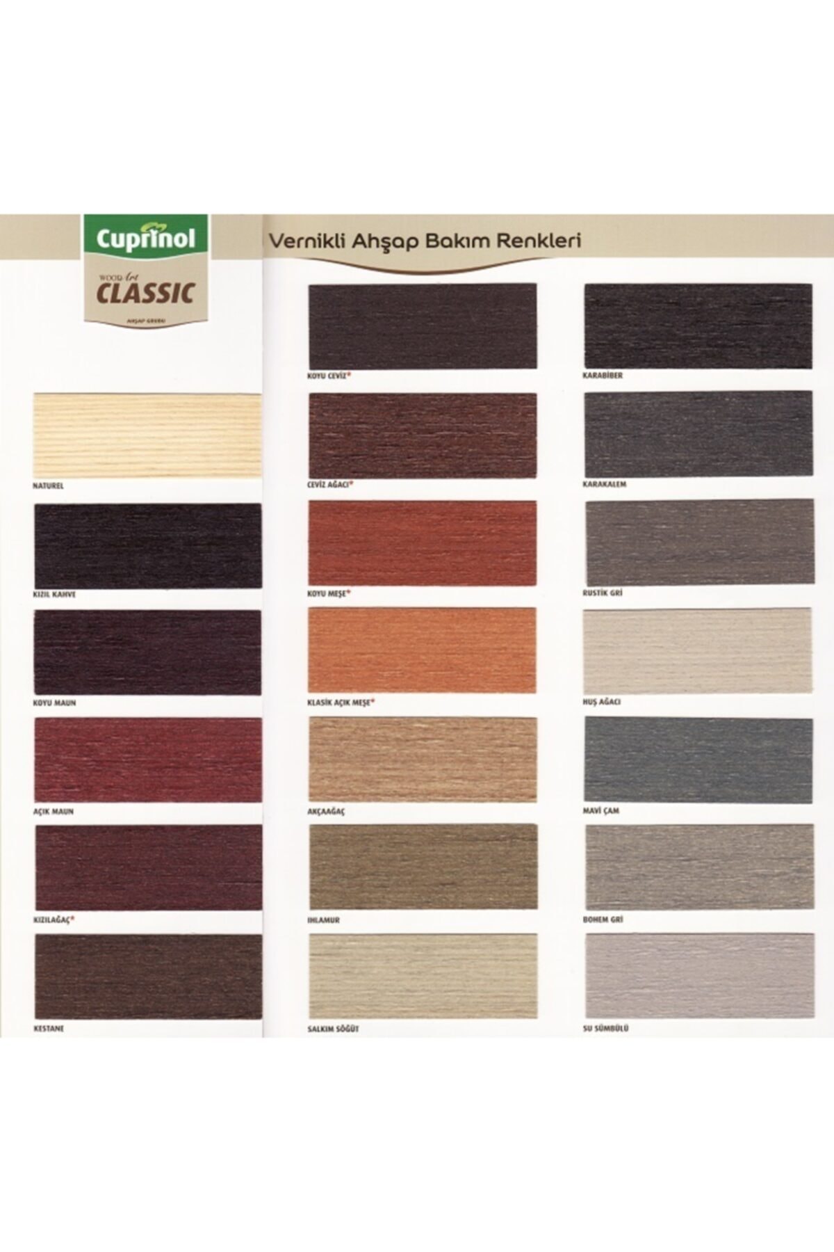 Cuprinol Wood Art Ultra Vernikli Ahşap Koruyucu Koyu Meşe 0.75 Lt