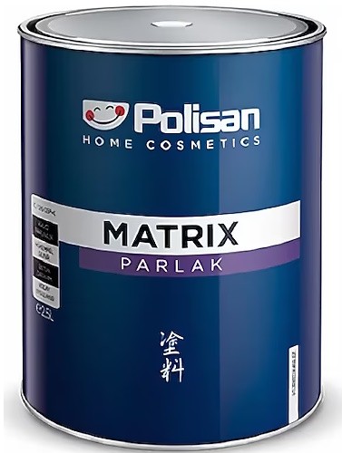 Polisan Matrix Parlak Sentetik Yağlı Boya 15 lt Beyaz