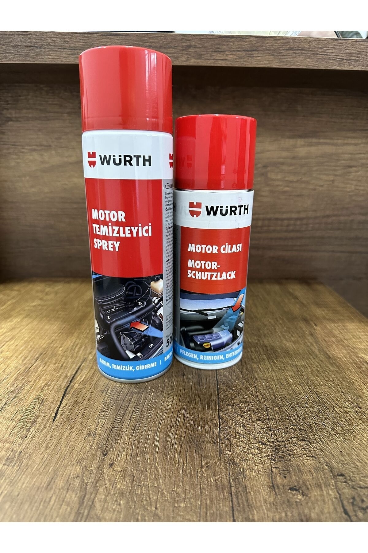 Motor Temizleyici Sprey Ve Motor Koruma Cilası