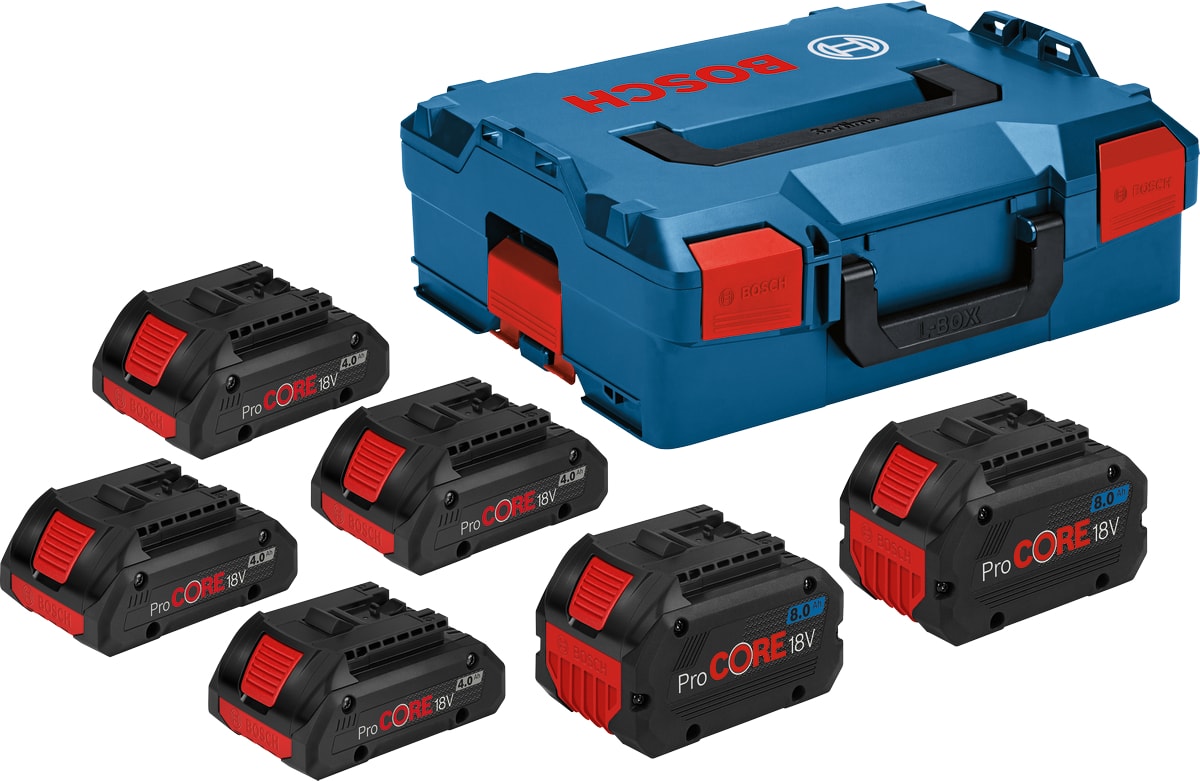 BOSCH Akü Seti PC18V (4X4.0AH) (2X8.0AH)
