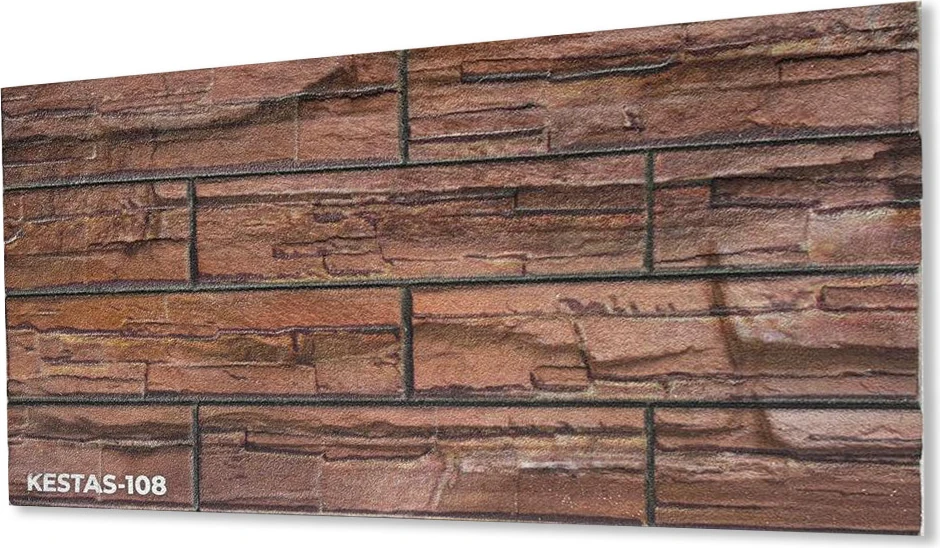 Kesmetaş Görünümlü Strafor Duvar Paneli (10'lu Paket)