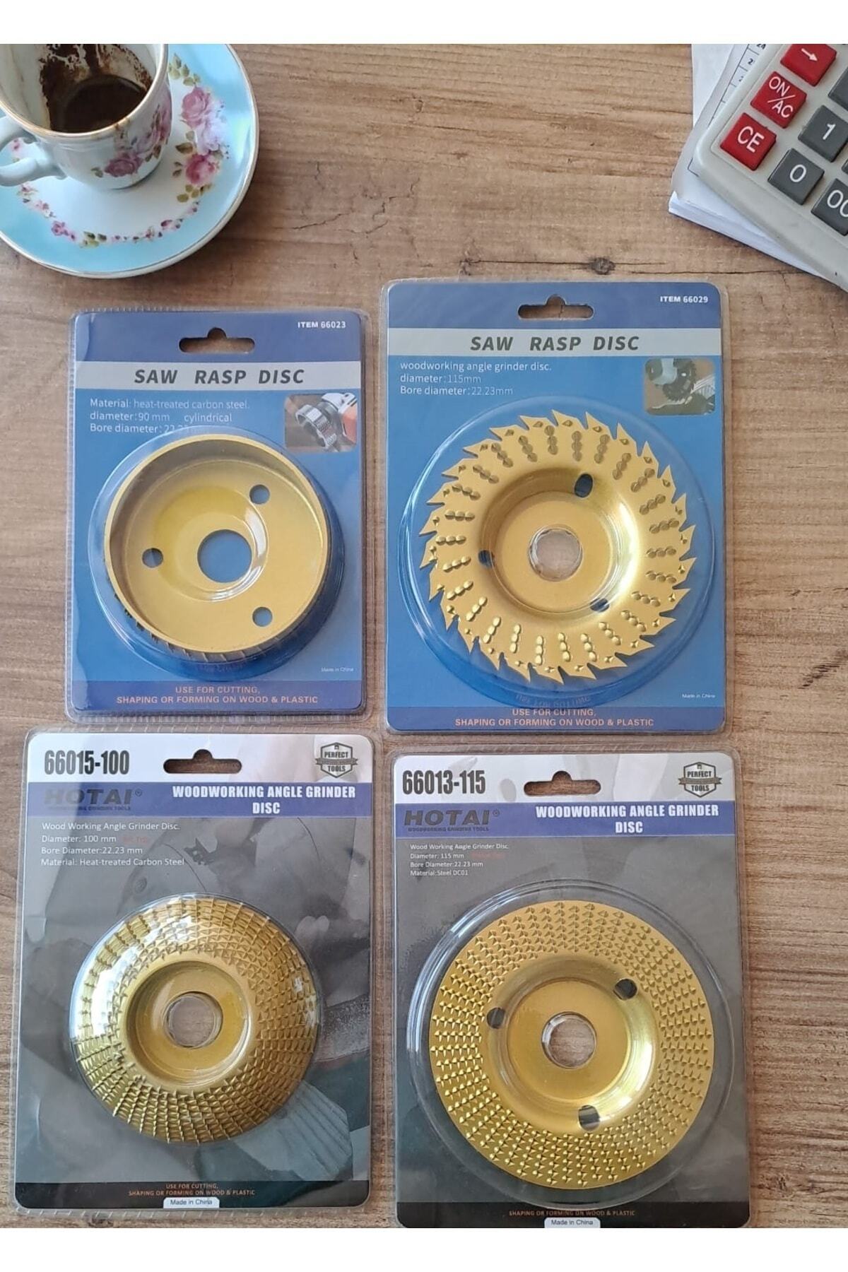 Ahşap Törpü diski avuç taşlama uyumlu törpüleme aşındırma raspalama disk açılı düz oval 4 adet