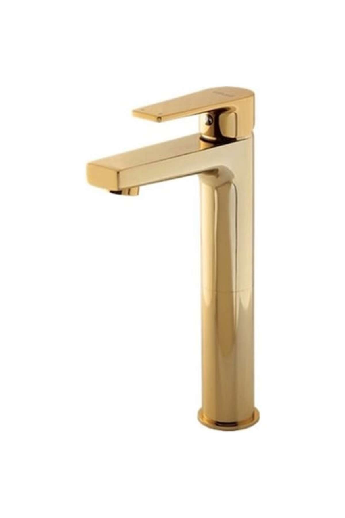 Creavıt Sr6500g Sharp Uzun Lavabo Batarya Armatürü Altın