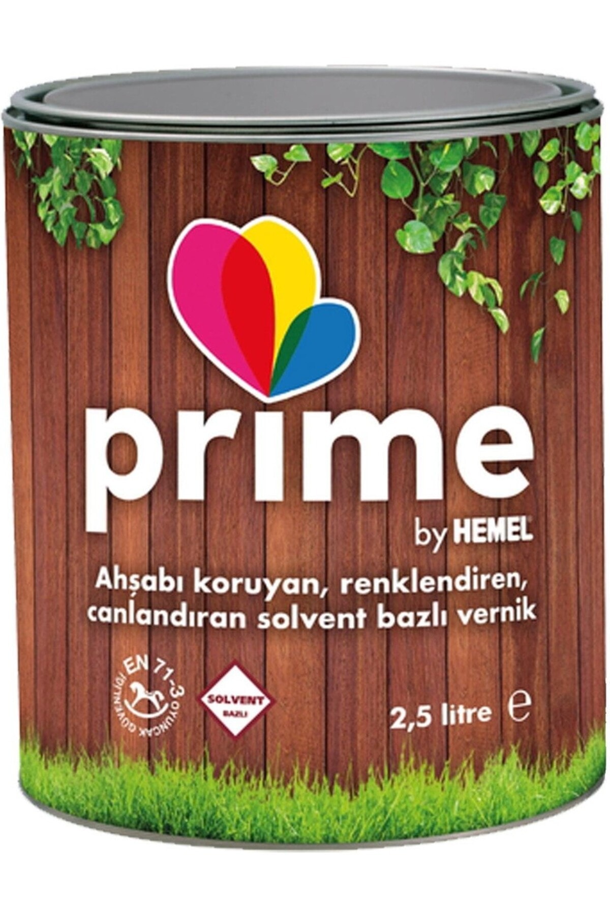 Prime Solvent Bazlı Ahşap Boya - Beyaz(Opak)