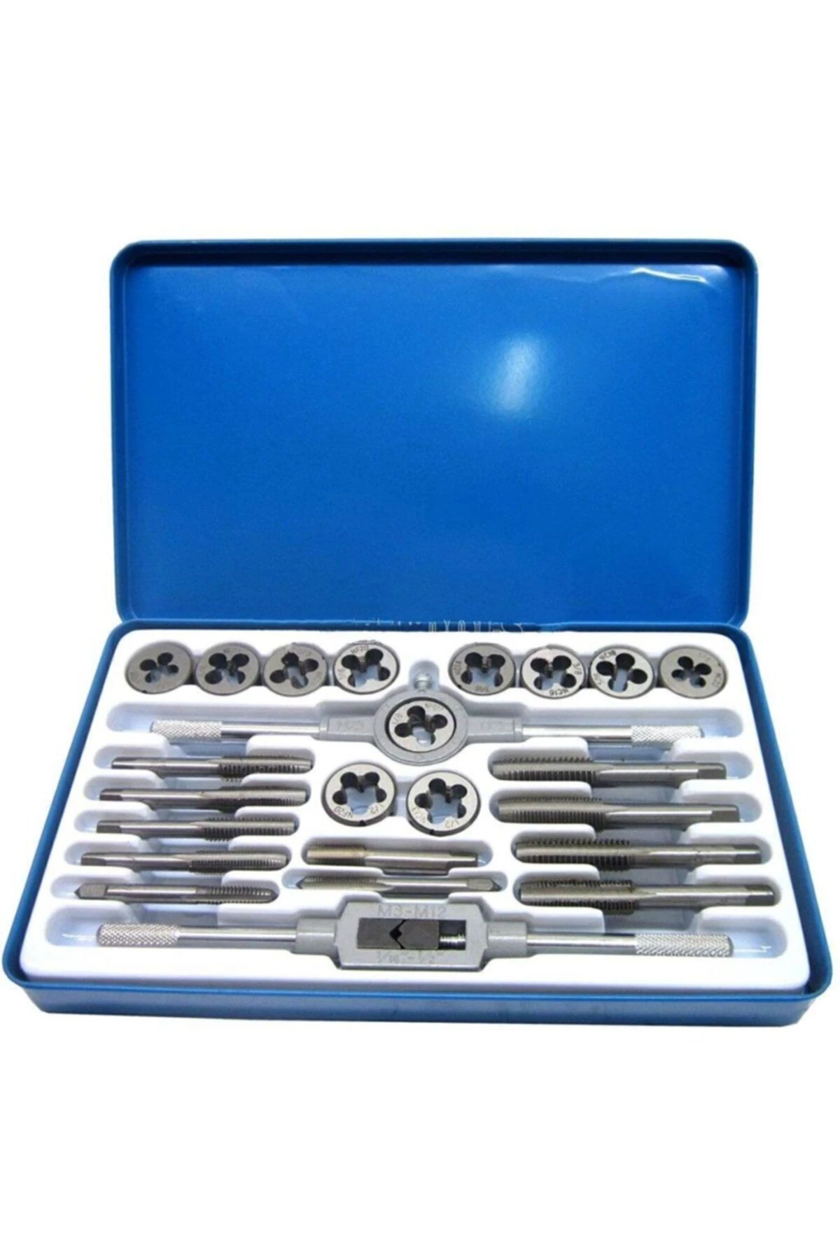 Nt Ntkt02 Kılavuz Pafta Seti Yiv Diş Açma Takımı Metrik Set 24 Parça