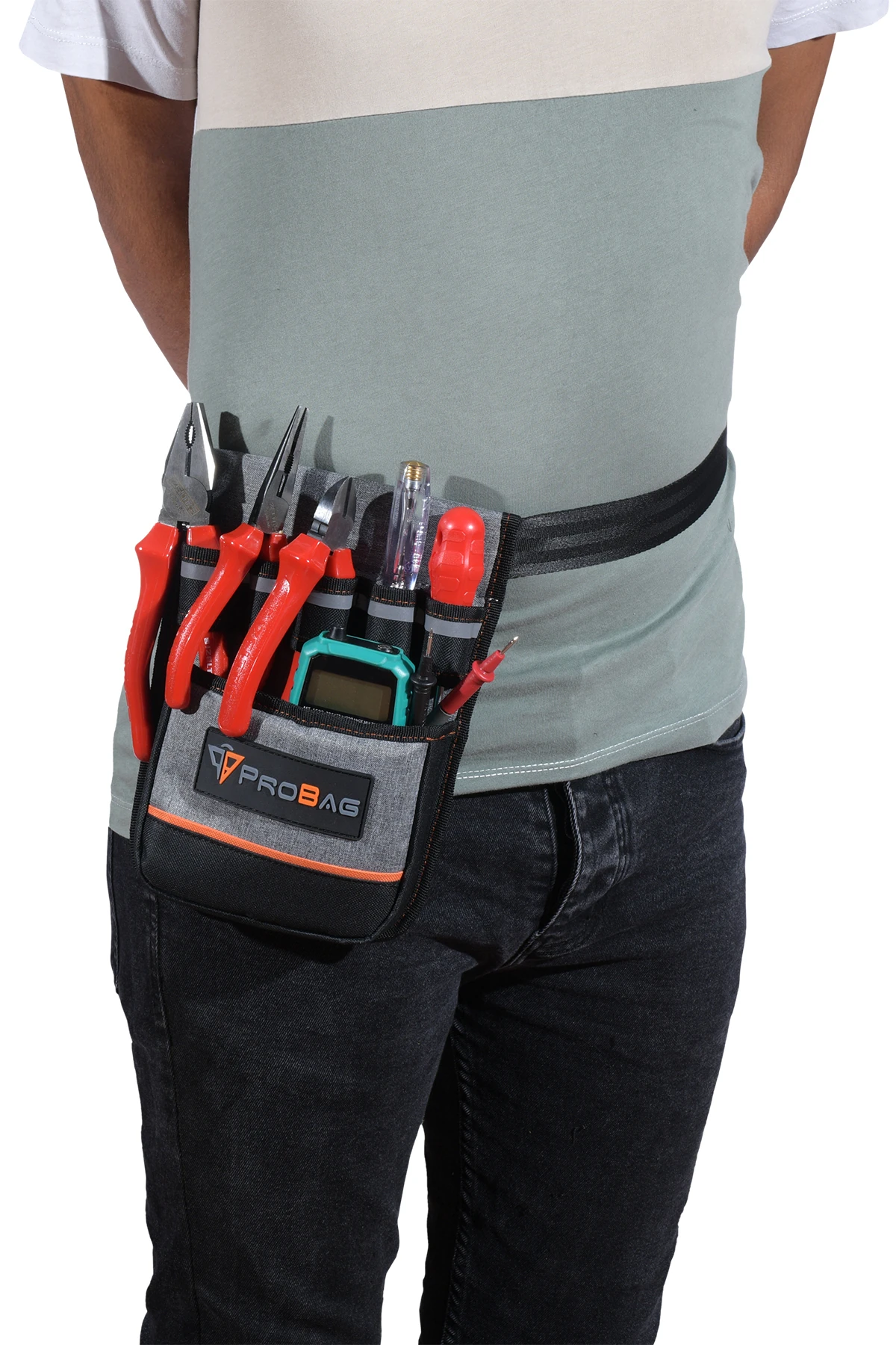 Bel Tipi Alet Çantası - Kemer Aparatlı, Suya Dayanıklı