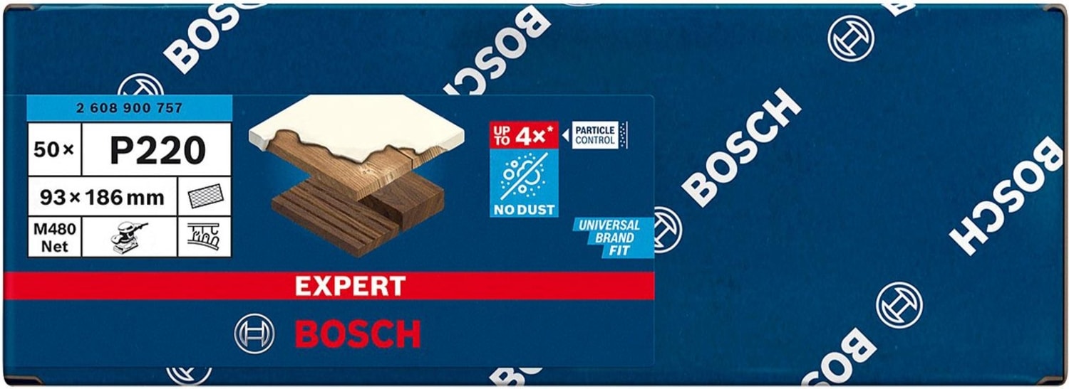 BOSCH M480 93X186 mm 220 Kum Elek Telli Ağ Zımpara 2608900757