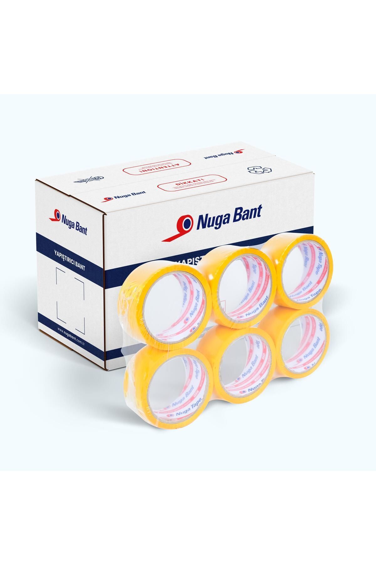 45 Mm X 40 Mt Sarı Koli Bandı 96 Adet