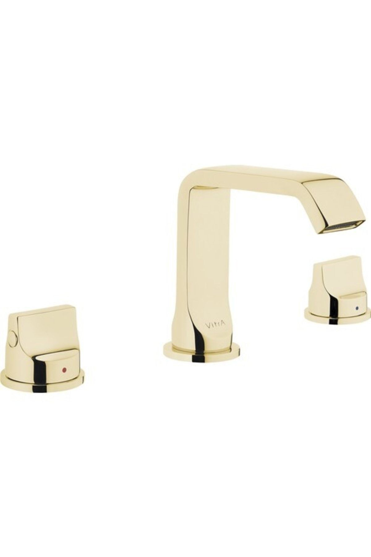 Suit U A4251023 Lavabo Bataryası, 3 Delikli Lavabolar için, Altın
