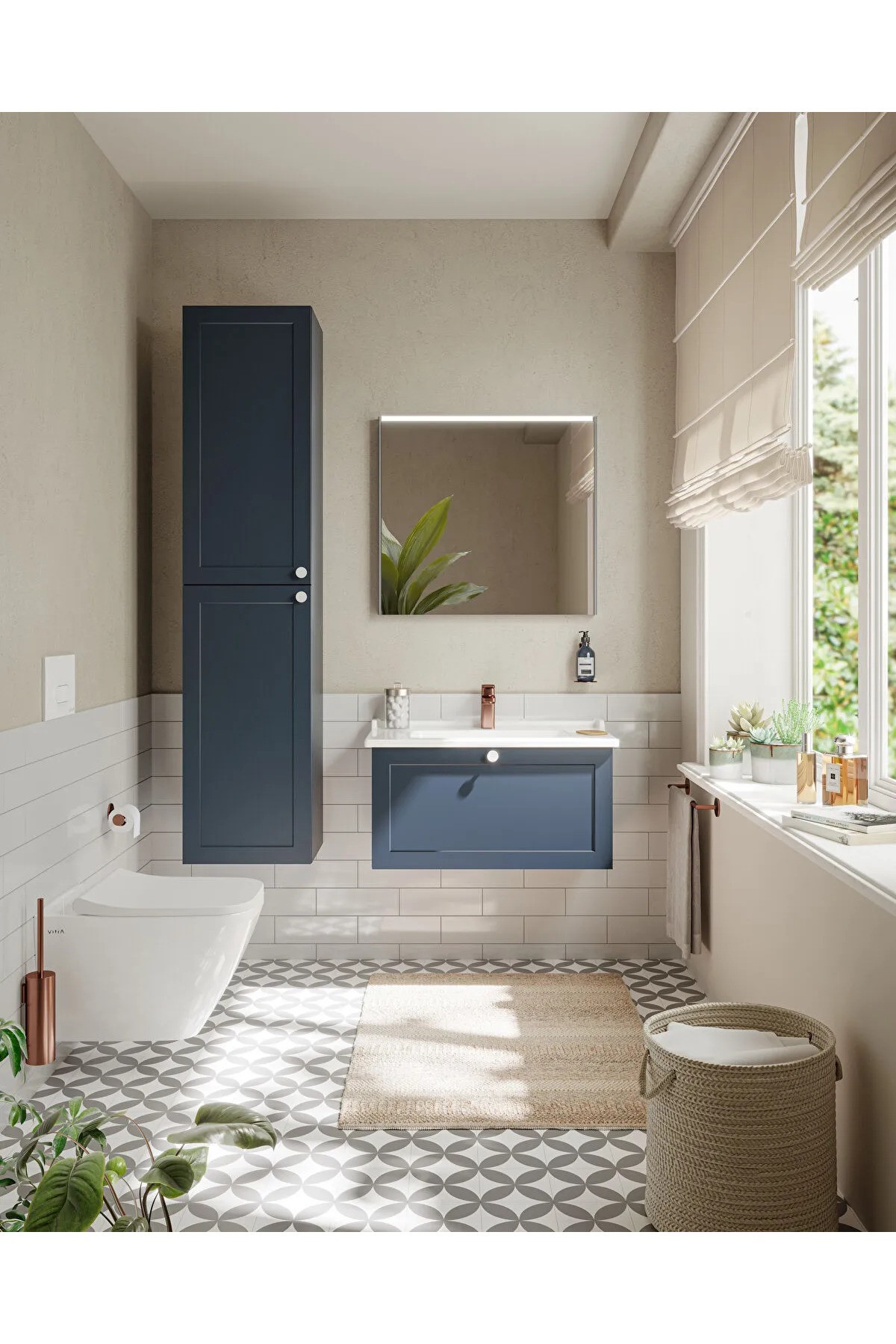 Integra Square Asma 7081L003-0090,Vitra Integra Square Klozet Kapağı 191-003-009