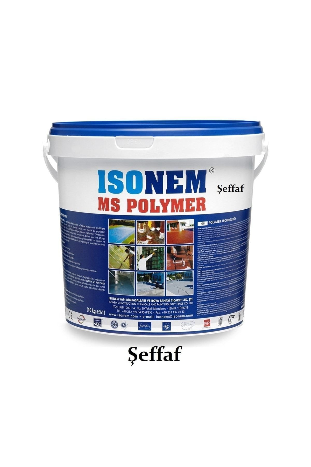 Ms Polymer Su Yalıtım Kaplaması - Boyası - Şeffaf - %300 Elastik Su Yalıtımı -