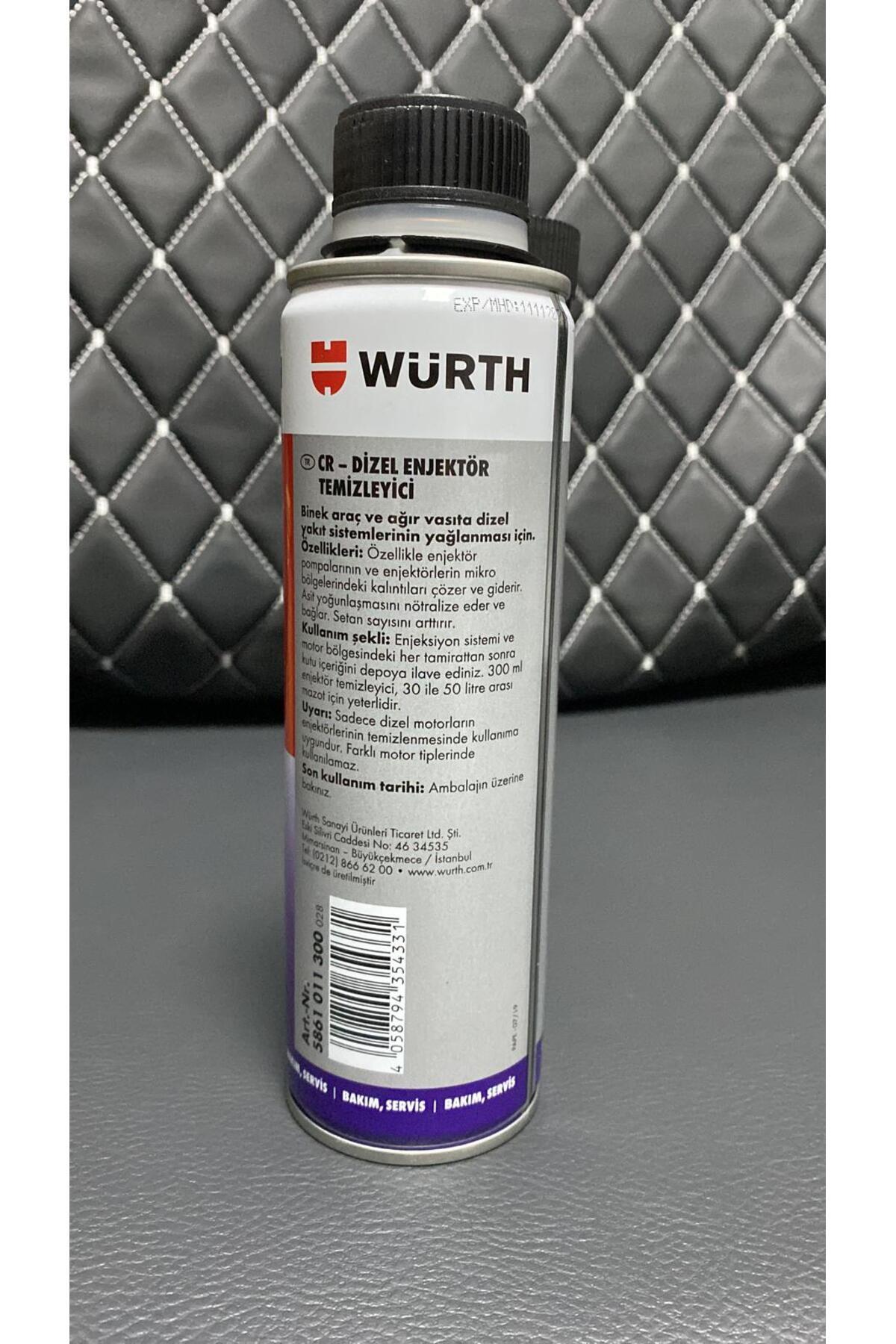 Yeni Seri Vuruntuyu ve Enjektördeki Kalıntıyı Yok Eden Enjektör Temizleyici 300 ml