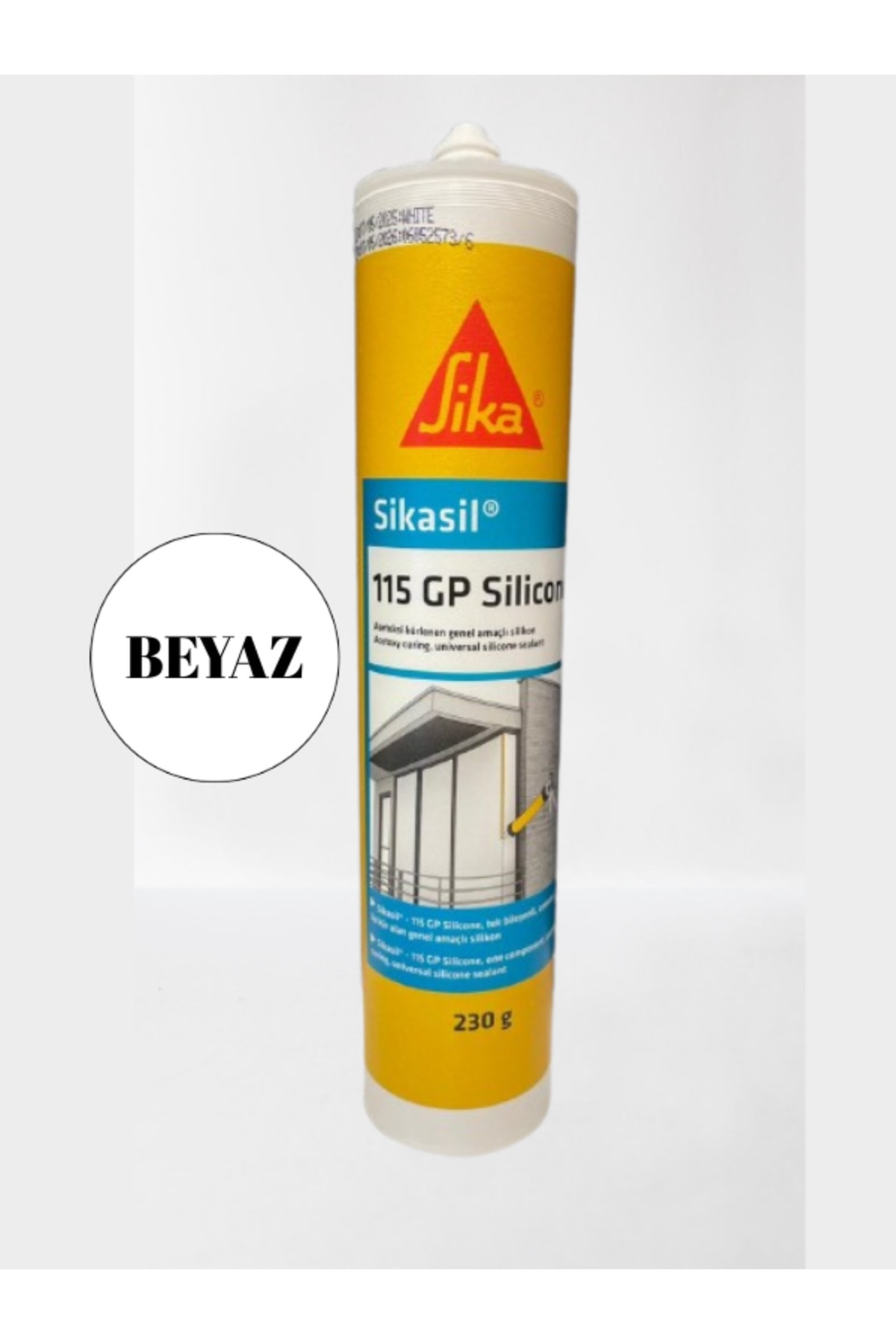 SİLİKON 115GP BEYAZ