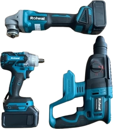 21VOLT Akülü Kırıcı Delici Akülü Taşlama Soman Sıkma 20PCS Set