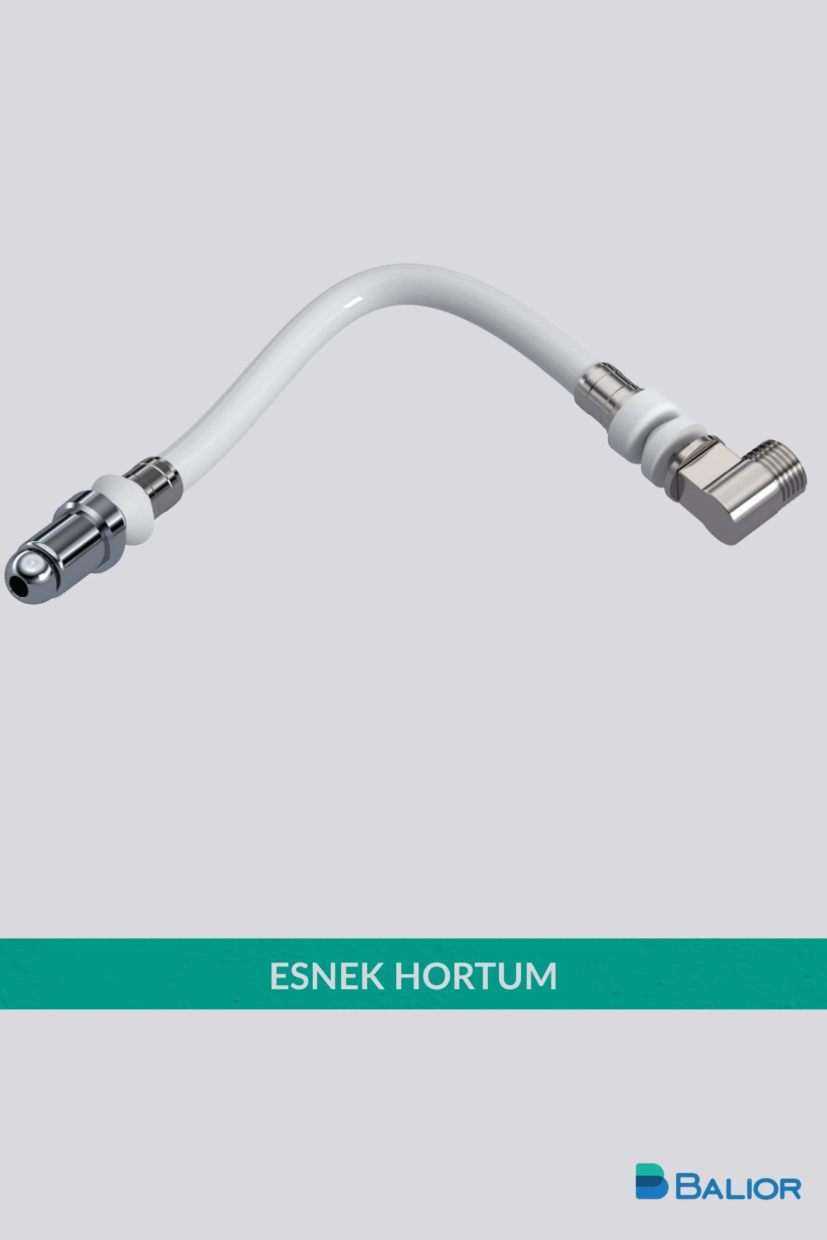 Asma Klozet Esnek Taharet Borusu240 mm Dirsekli Bağlantı