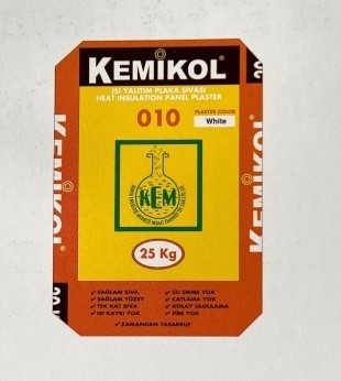 ikol Isı Yalıtım Plaka Sıvası (İç/Dış) Elyaf Donatılı Beyaz