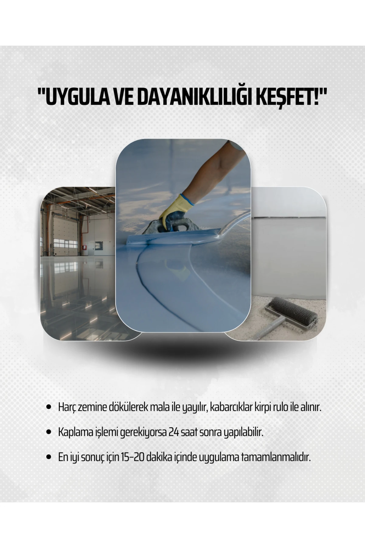 620 PROEPOXY SELF Kendiliğinden Yayılan Solventsiz Epoksi Zemin Kaplama, Yüksek Dayanım