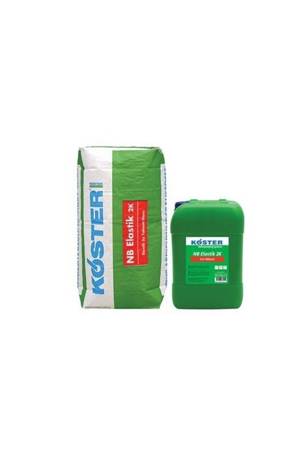 Nb Elastik 2k (25 + 8 Kg : Set) - Elastik Su Yalıtımı Harcı (2k)