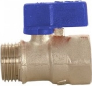 Eca 1/2 Mini Küresel Valf Mavi Volanlı 602122003