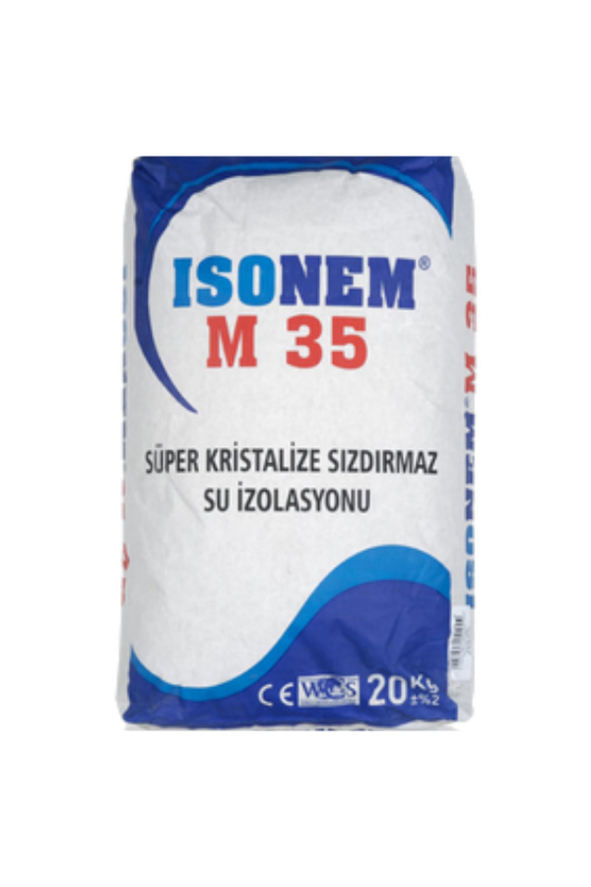 İsonem M35 Süper Kristalize Sızdırmaz Su Yalıtım Malzemesi 20KG