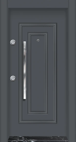 MN-1015 Kabartmalı Daire Giriş Kapısı Çelik Kapı