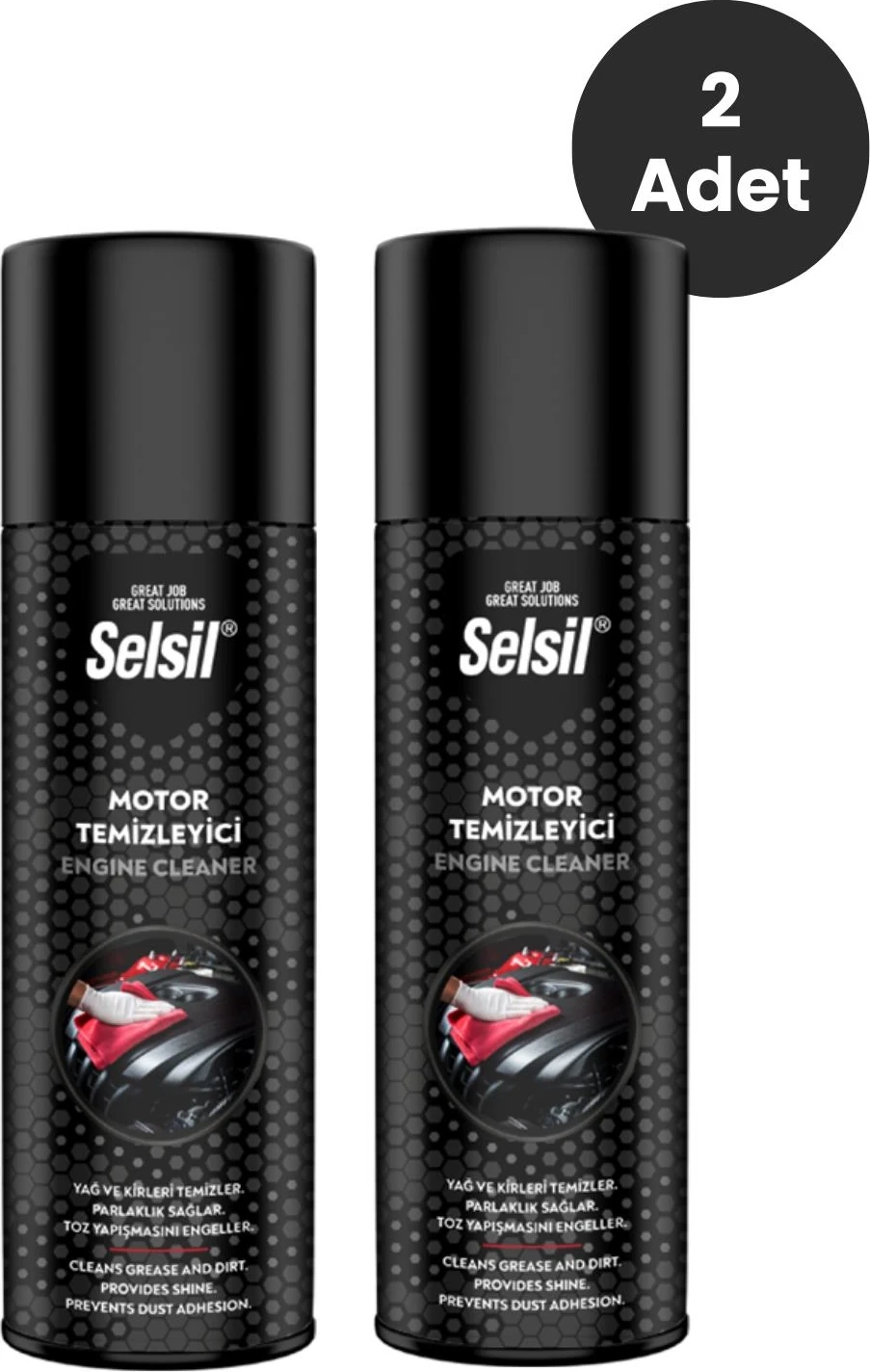 Motor Temizleme Spreyi 200 ml x 2 Adet