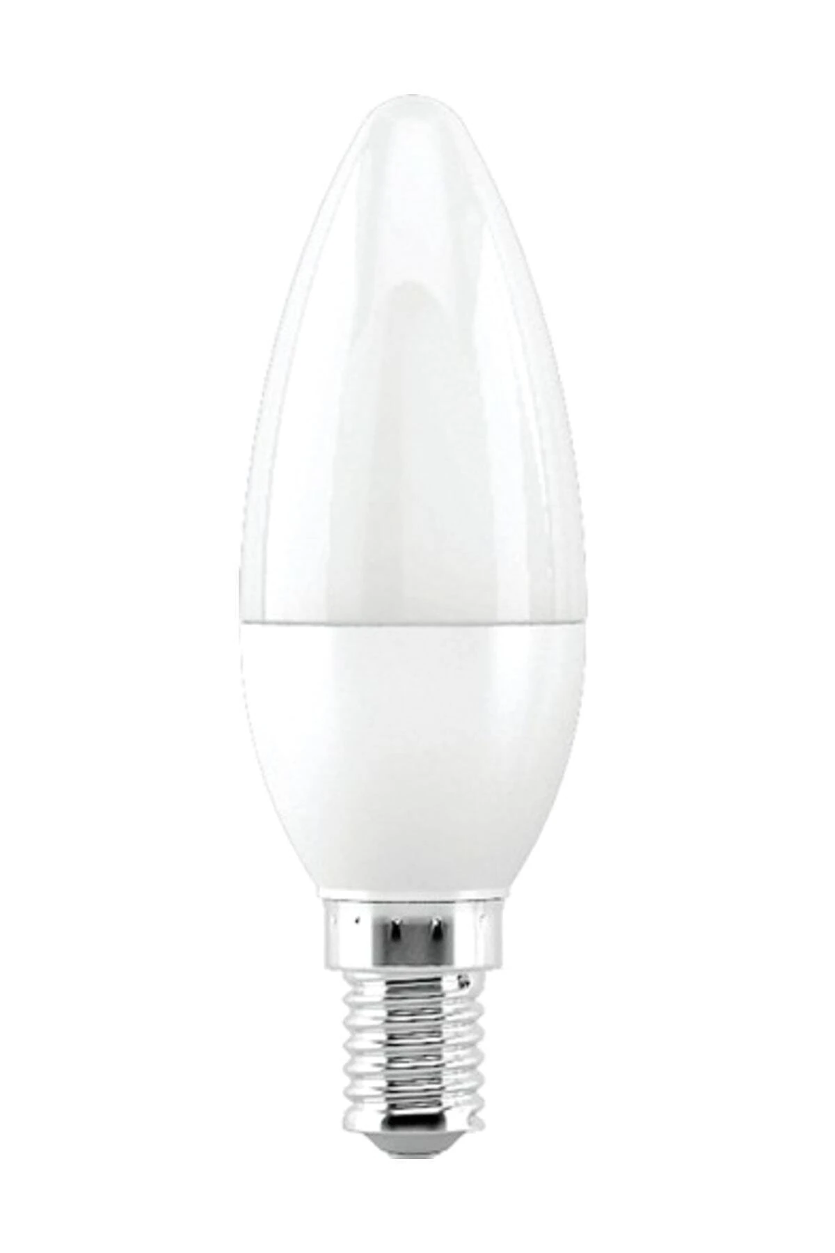 6'lı 8w Ince E14 Duy Mum Buji Led Ampul- Günışığı