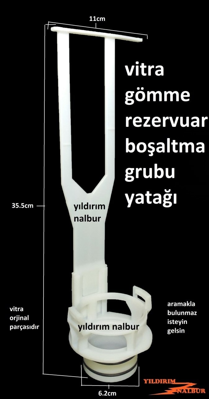 Gömme Rezervuar Boşaltma Grubu Yatağı Baskı Parçası