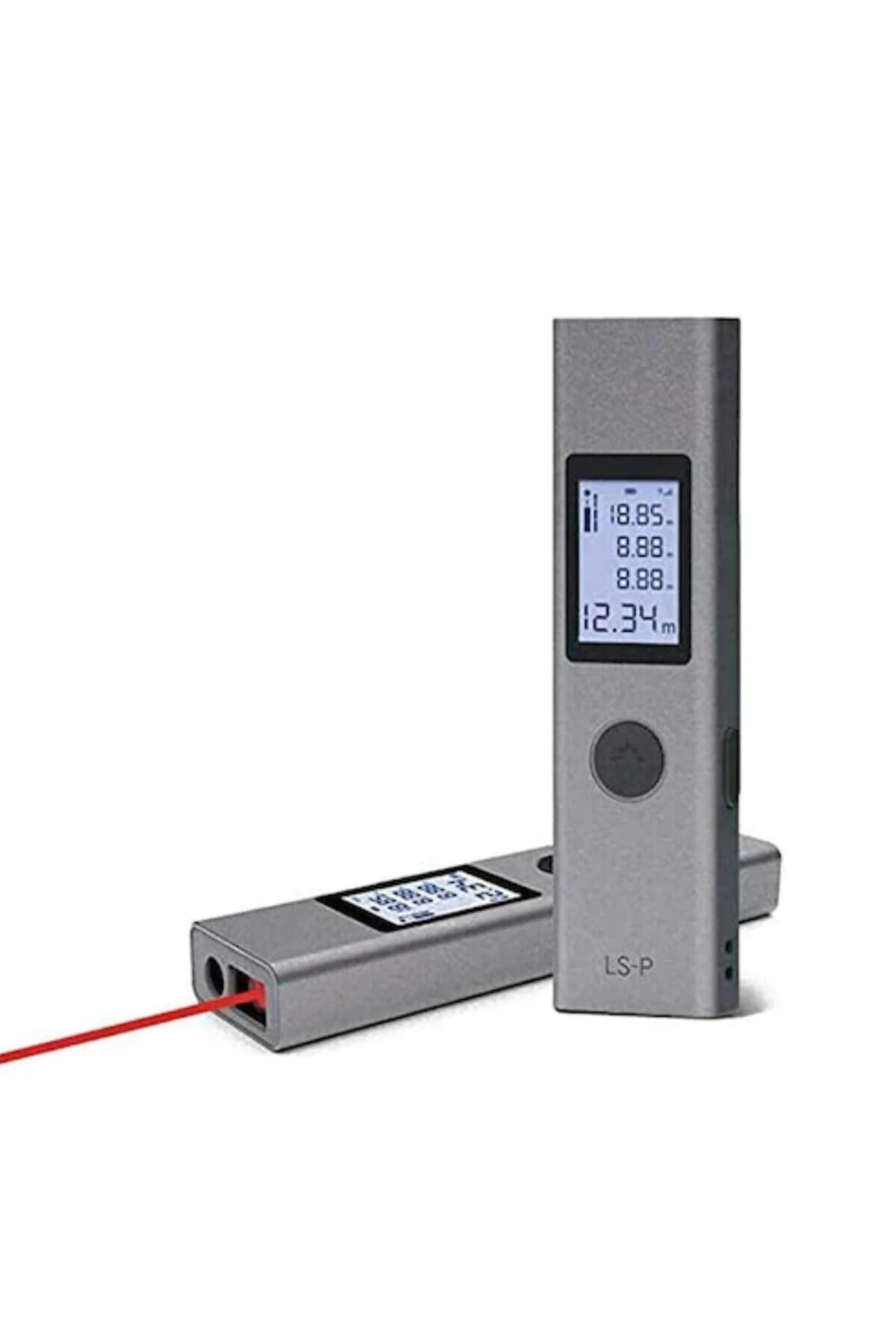 LS-P Lazermetre 40 Metre Yüksek Hassasiyet Dijital Mesafe Ölçüm Cihazı Şarjlı Rangefinder LSP
