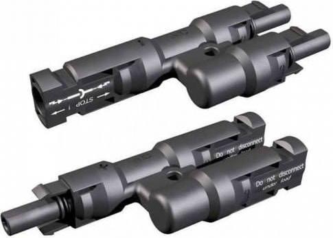 Es Mc-4 Güneş Paneli Paralel Ikili Konnektör (2 Adet Güneş Panelini Birleştirmek Için) Es Mc-4 Güneş