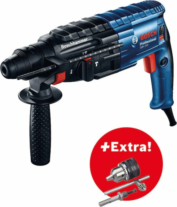 BOSCH Gbh 240 Kırıcı Delici (Anahtarlı Mandren Setli) - 0611272104