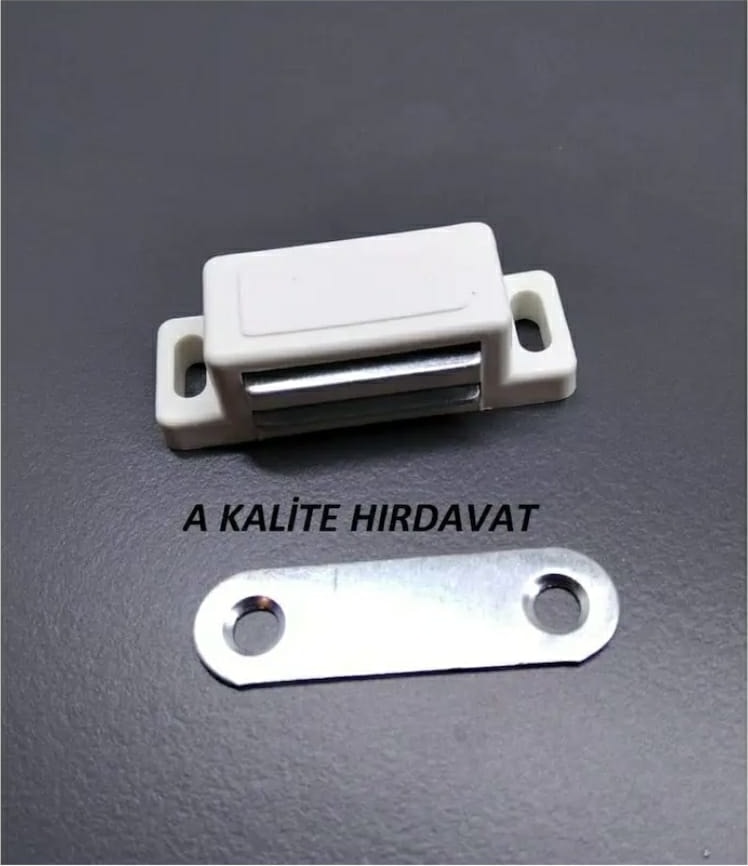 Dolap Kapak Mıknatısı 4'lü + Vidalar