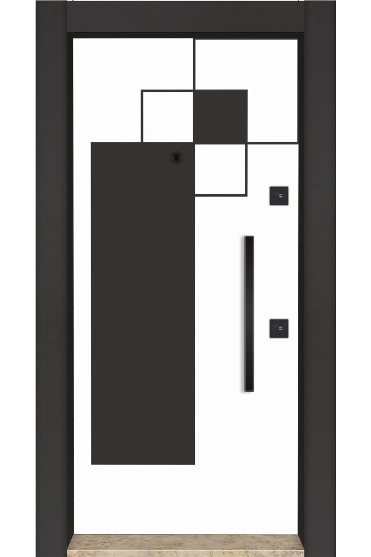 Daire Giriş Kapısı, Çelik Kapı, Mn-1012 Sol