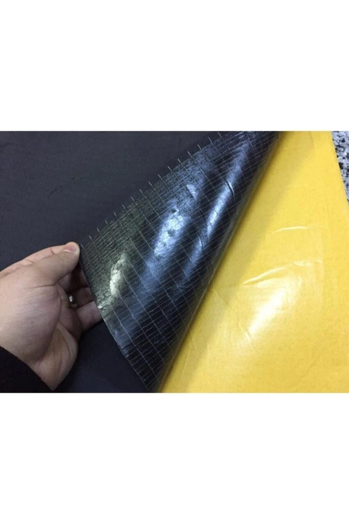 Kendinden Yapışkanlı 9mm Kalınlık- 60cmx100cm Oto ses-  Karavan Ev  Ses Akustik Kauçuk Yalıtımı