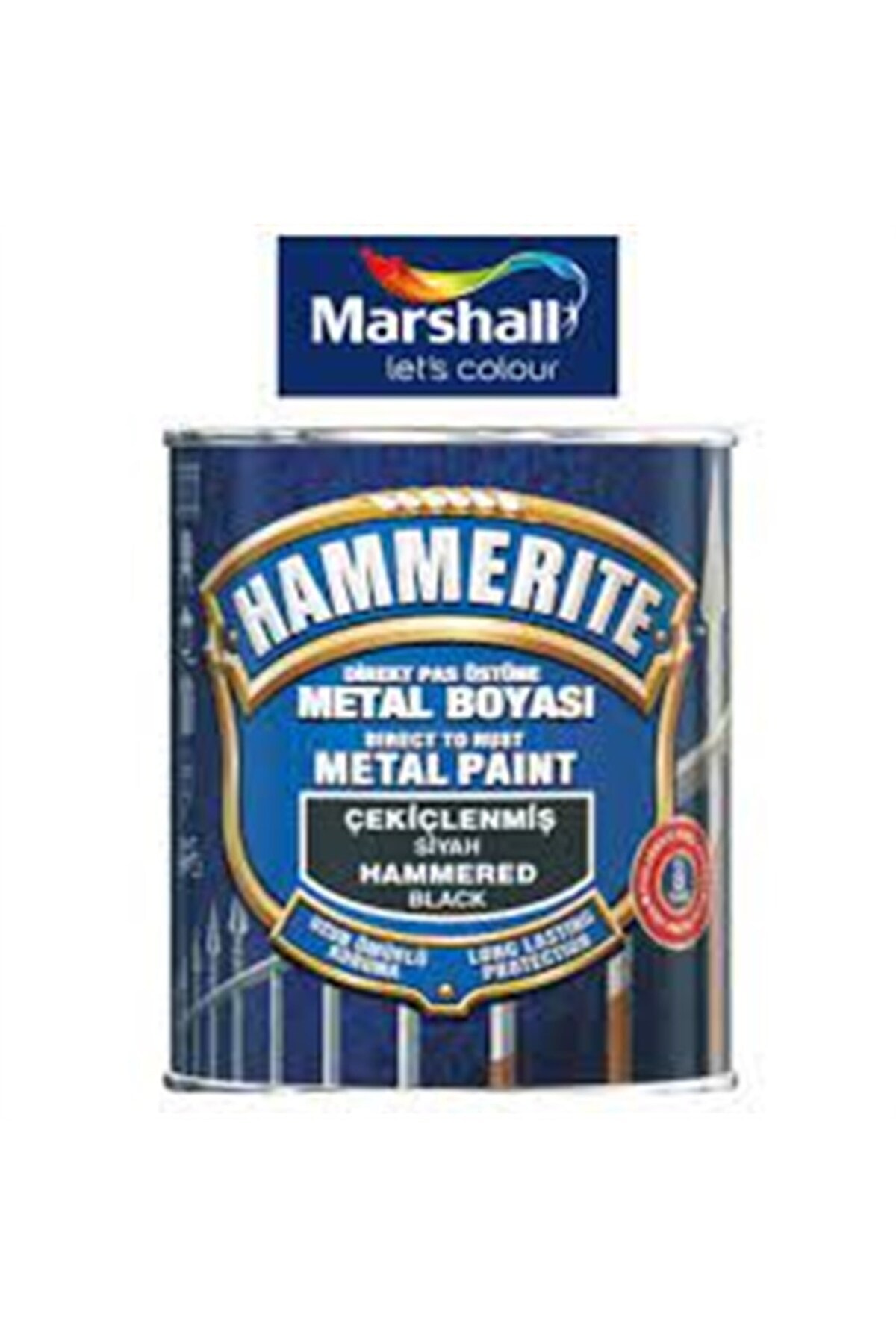 Hammerite Metal Boyası Düz Mavi 0,75 Lt