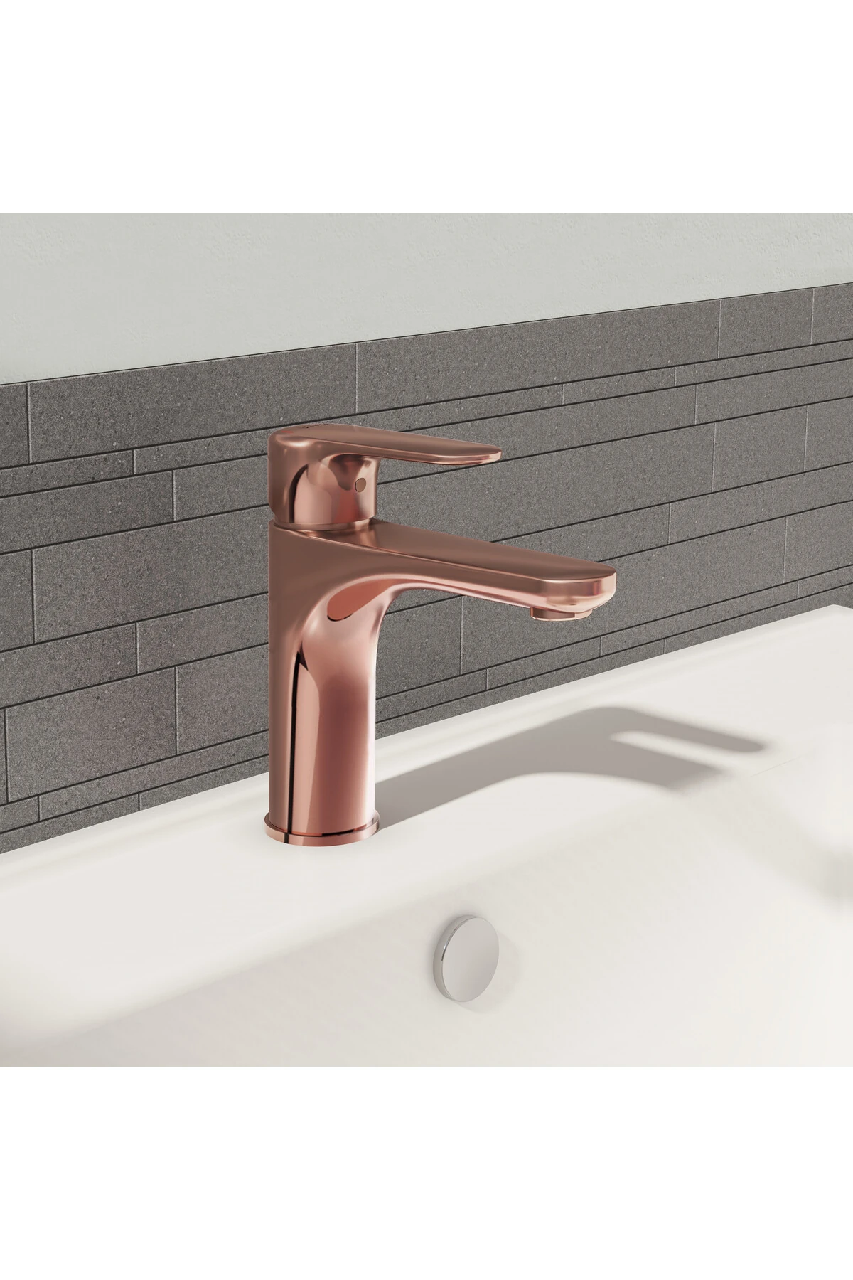 Artema Root Round A4270629 Yüksek Lavabo Bataryası, Soft Bakır