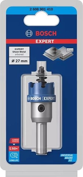 BOSCH Expert 27 mm Elmaslı Inox Panç Adaptörlü 2608901410