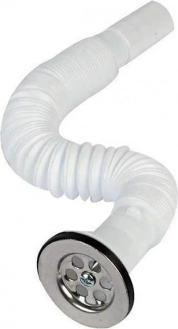 Körüklü Lavabo Sifonu Lavabo Altı Hortumu Lavabo Gider Borusu 45-134 cm (2 Adet)