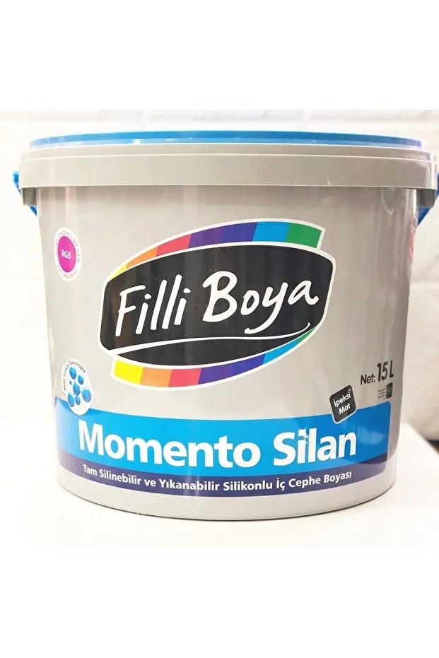 Momento Silikonlu Iç Cephe Boyası 15 Lt Andezit15