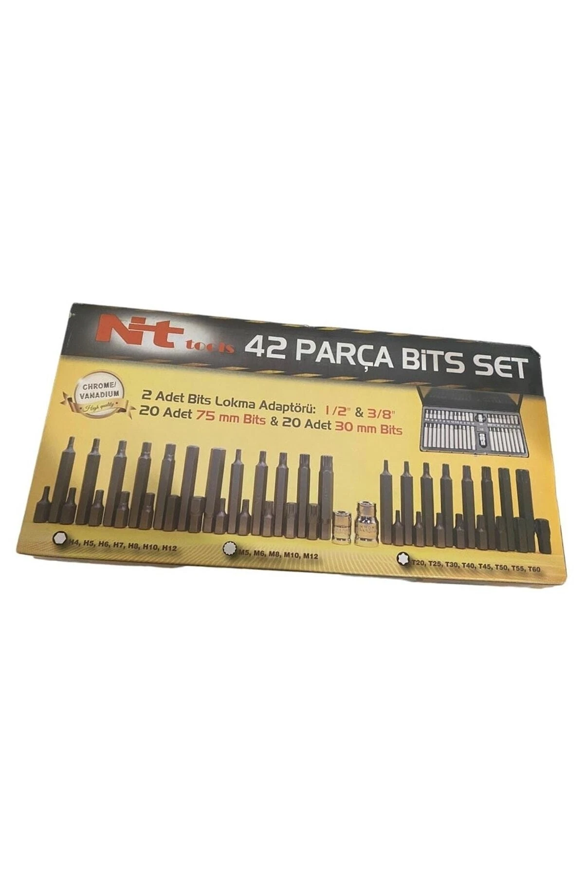 Bits Set 42 Parça Crv