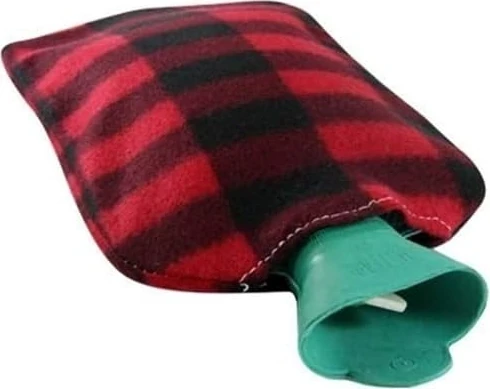 Orret Home Sıcak Su Torbası, El ve Ayak Isıtıcı Torba, Kauçuk Sıcak Su Torbası, 2 Lt (Polarlı)