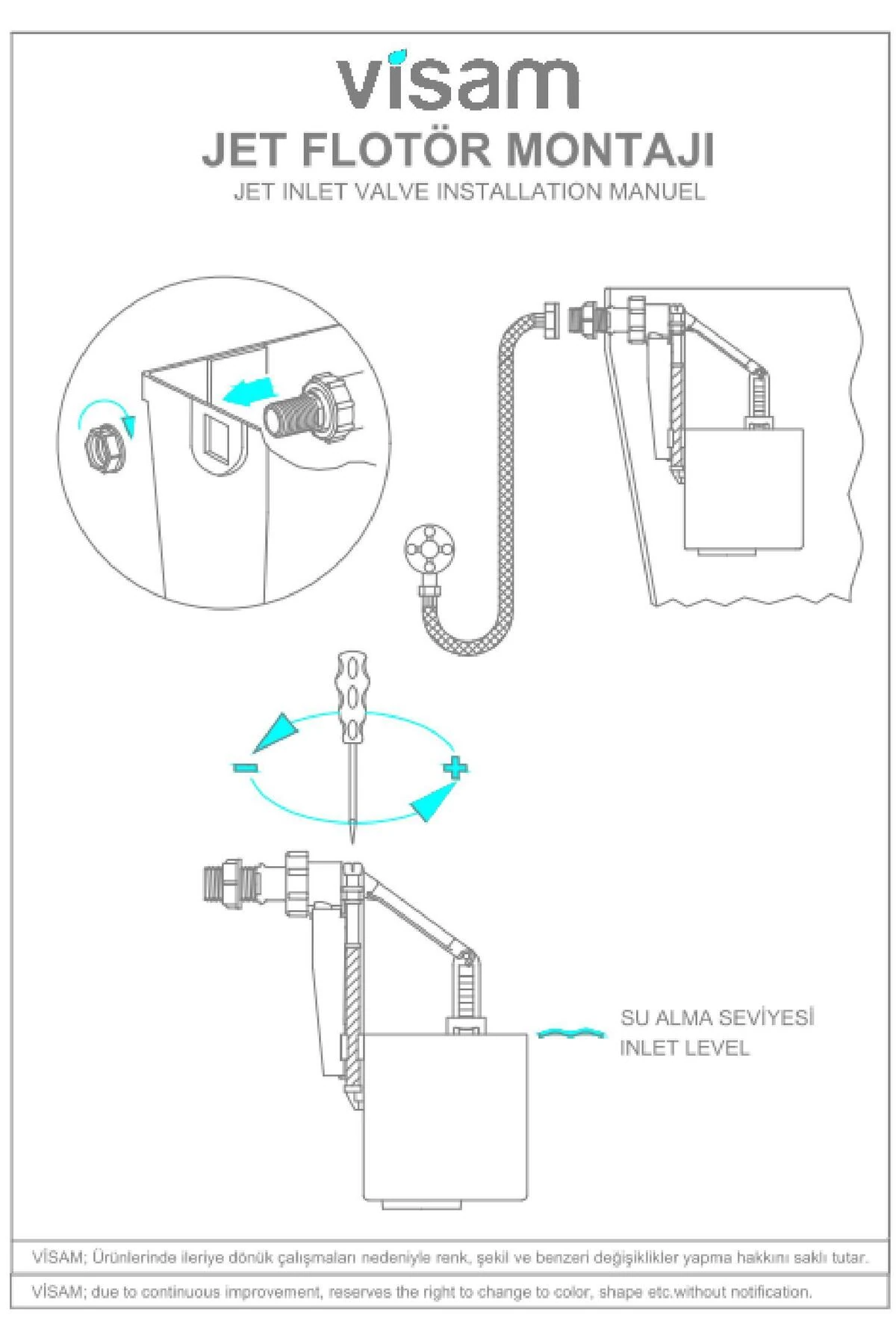 1/2 Jet Flotör 652.002