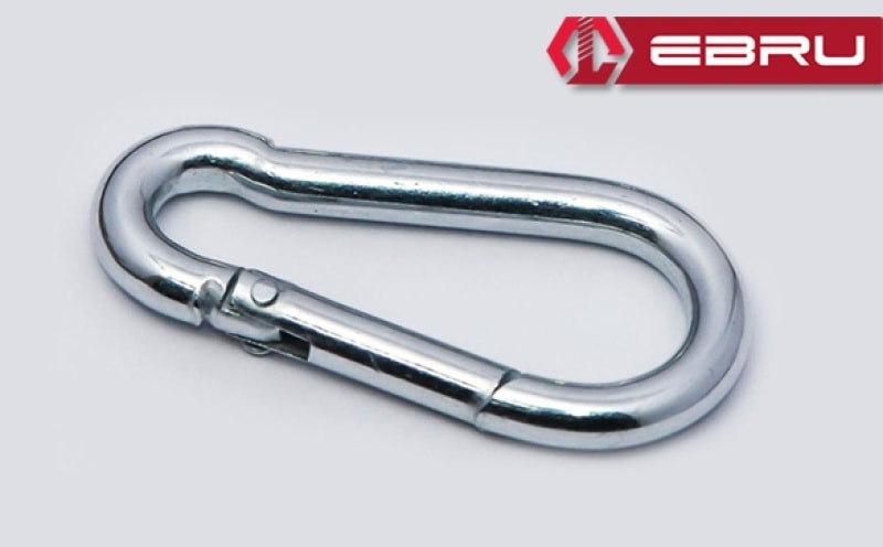 Ebru Yaylı Karabina, Çengel, Kanca 11MM - 10 Adet