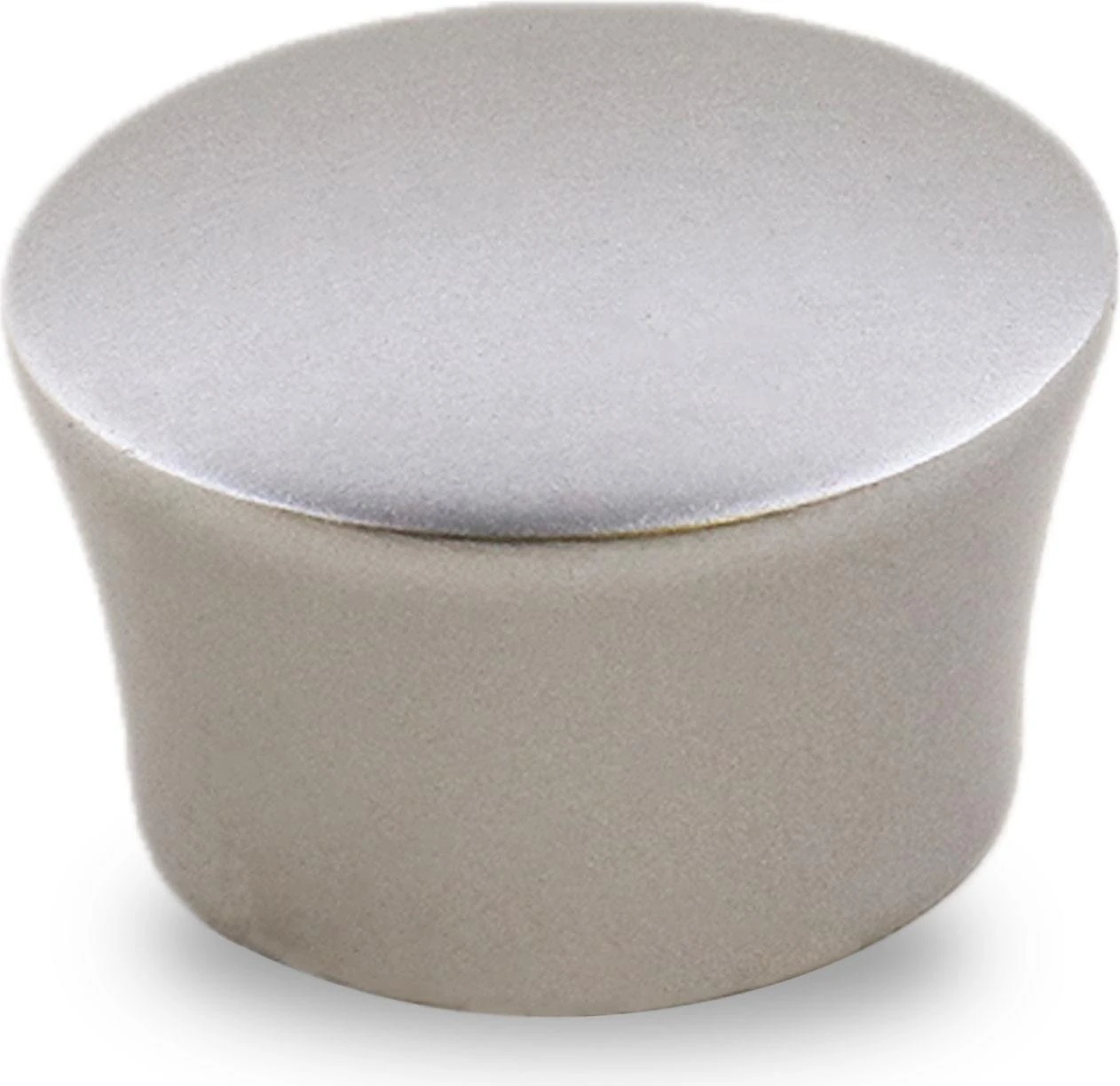 Mayra Düğme Çekmece Dolap Kapak Kulpu Kulbu Mat Krom Metal Kulp