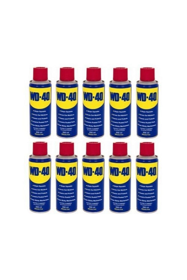 Wd-40 Çok Amaçlı Pas Sökücü 200 ml 10 Adet
