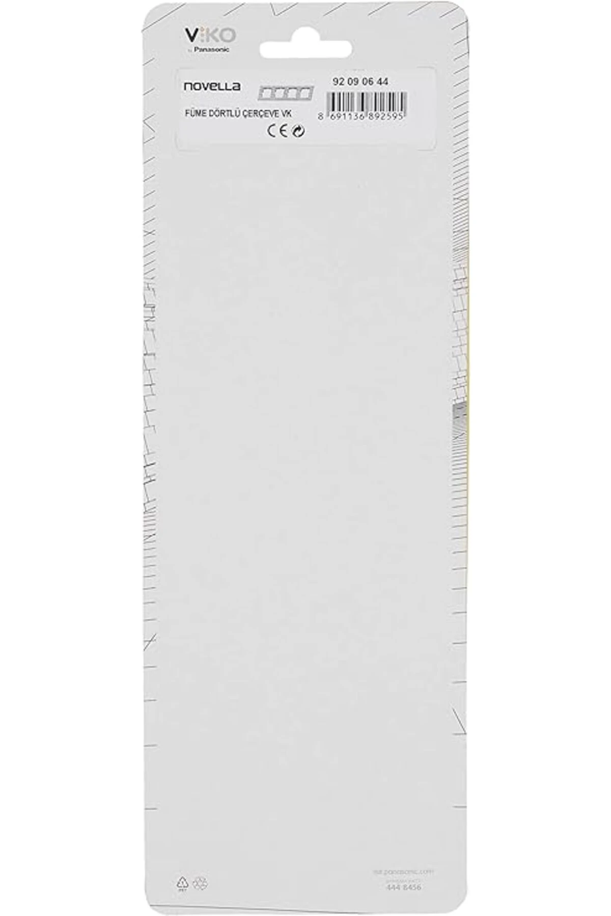 Viko Novella Füme Ikili Çerçeve  DörtlüÇerçeve