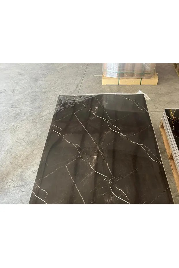 Alternatif Kaplama UV PVC Mermer Panel Shadow 1 Adet 60x120cm Ev Ofis Otel Duvar Kaplama Paneli